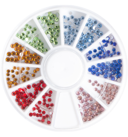 Rainbow Rhinestones 360 pcs