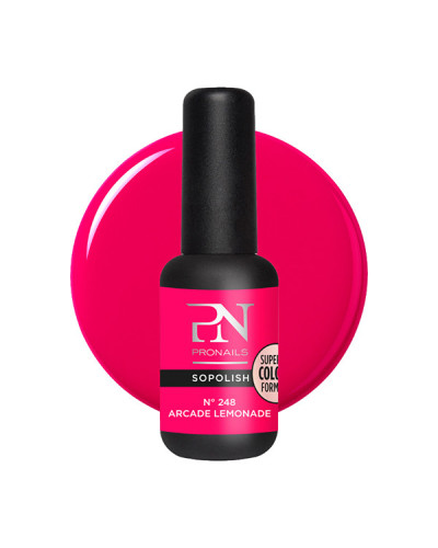 Vernis Semi Permanent Sopolish N°248  Arcade Lemonade