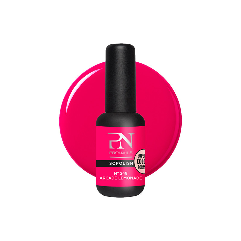 Vernis Semi Permanent Sopolish N°248  Arcade Lemonade