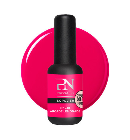 Vernis Semi Permanent Sopolish N°248  Arcade Lemonade