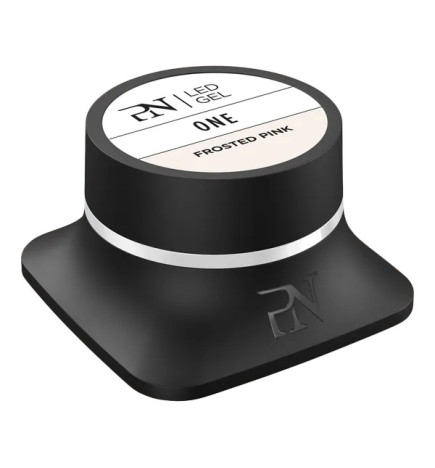 One Frosted Pink LED/UV Gel 15 ml