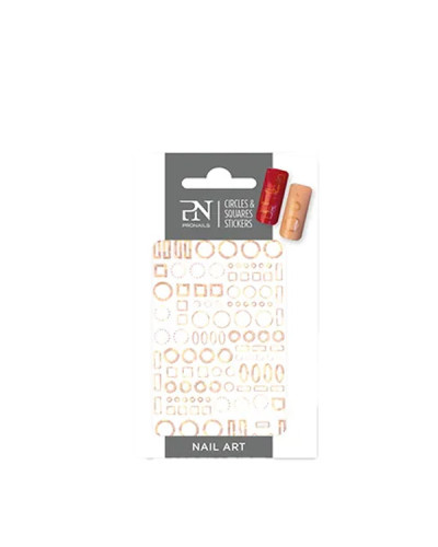Autocollants Pour Ongles Circles & Squares