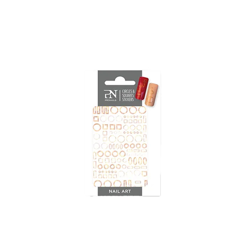 Autocollants Pour Ongles Circles & Squares