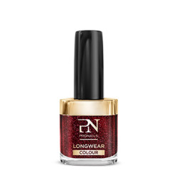 Vernis longue tenue rouge pailleté N°298 Merry Merlot 10ml