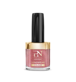 Vernis longue tenue rose pailleté N°300 Sparkly Rose 10ml