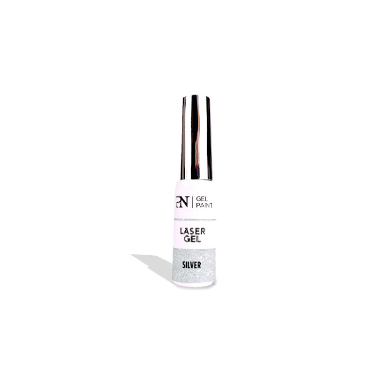 Liner Laser Gel Paint Silver Nail Art ProNails 8ml Liner Laser Gel Paint Silver Nail Art ProNails 8ml