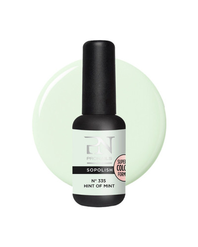 Vernis semi-permanent SOPOLISH N°335 Hint of Mint 8ml