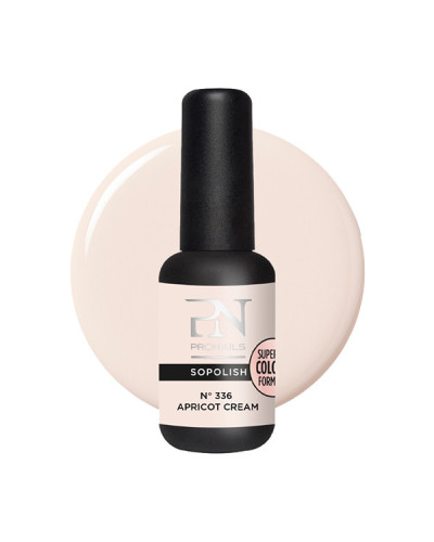 Vernis semi-permanent SOPOLISH N°336 Apricot Cream 8ml