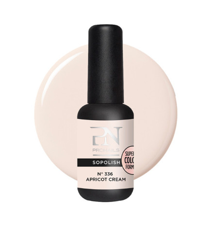Vernis semi-permanent SOPOLISH N°336 Apricot Cream 8ml