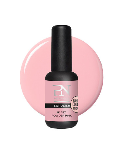 Vernis semi-permanent SOPOLISH N°337 Powder Pink 8ml