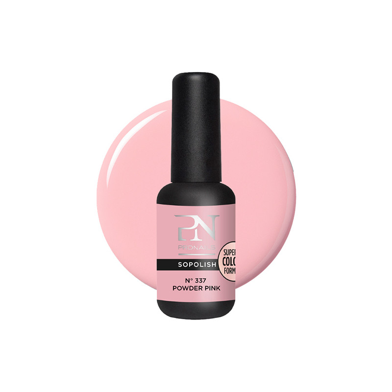 Vernis semi-permanent SOPOLISH N°337 Powder Pink 8ml