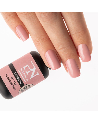 Vernis semi-permanent SOPOLISH N°337 Powder Pink 8ml