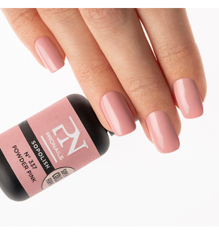 Vernis semi-permanent SOPOLISH N°337 Powder Pink 8ml
