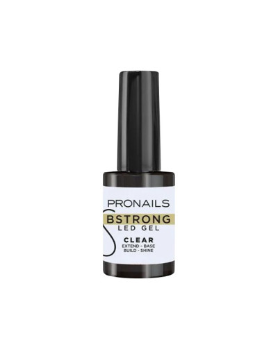 Gel Led Clear BStrong 14ml Pronails