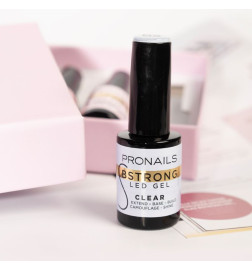 Gel Led Clear BStrong 14ml Pronails