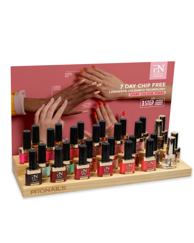Pn Presentoir 24 Vao + 9 Start + 9 Finish  ( Couleurs Aux Choix)