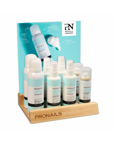 Presentoir Foot Care 18 Pièces et 9 Trousses offertes ProNails