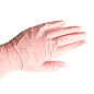 Gants Nitrile sans poudre Rose Taille M x100 Pronails