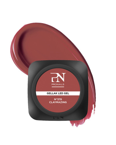 Gel couleur Gellak N°378 Claymazing ProNails 10ml