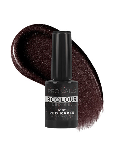 Gel couleur B Colour N°351 Red Raven ProNails 10ml