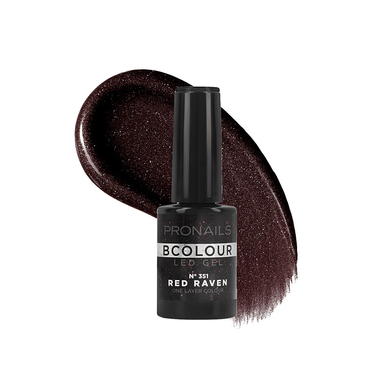 B Colour N°351 Red Raven ProNails 10ml