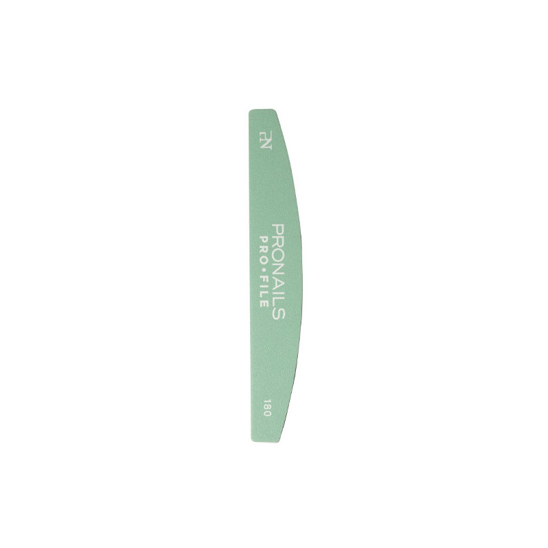 Lime à Ongles Demi-Lune Pro File Halfmoon Grain 180/180 Pronails 6pcs Lime à Ongles Demi-Lune Pro File Halfmoon Grain 180/180 Pronails 6pcs