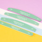 Lime à Ongles Demi-Lune Pro File Halfmoon Grain 180/180 Pronails 6pcs Lime à Ongles Demi-Lune Pro File Halfmoon Grain 180/180 Pronails 6pcs
