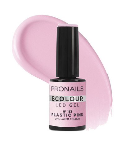 B Colour N°153 Plastic Pink ProNails 10ml