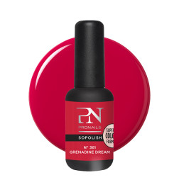 Vernis semi-permanent Sopolish N°361 Grenadine Dream ProNails 8ml