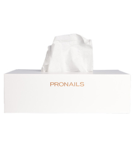 Boite à Mouchoir en Bois Blanc ProNails