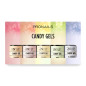 Gels de Couleur Coffret Candy Gels ProNails 5x8ml Gels de Couleur Coffret Candy Gels ProNails 5x8ml