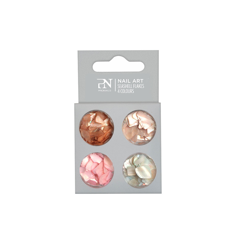 PN DECOR SEASHELL FLAKES - 4 COLOURS