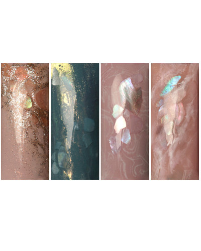 PN DECOR SEASHELL FLAKES - 4 COLOURS