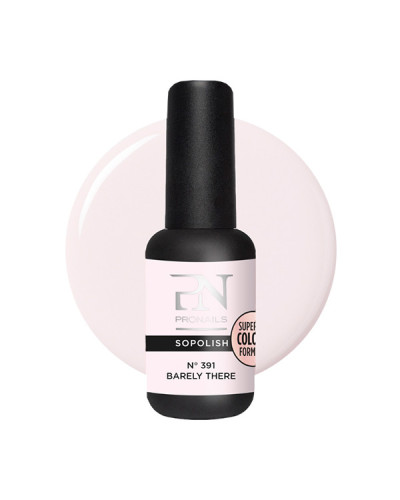 Vernis Semi-Permanent Sopolish N° 391 Barely There ProNails 8ml