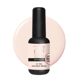Vernis Semi-Permanent Sopolish N°392 Natural Beige ProNails 8ml