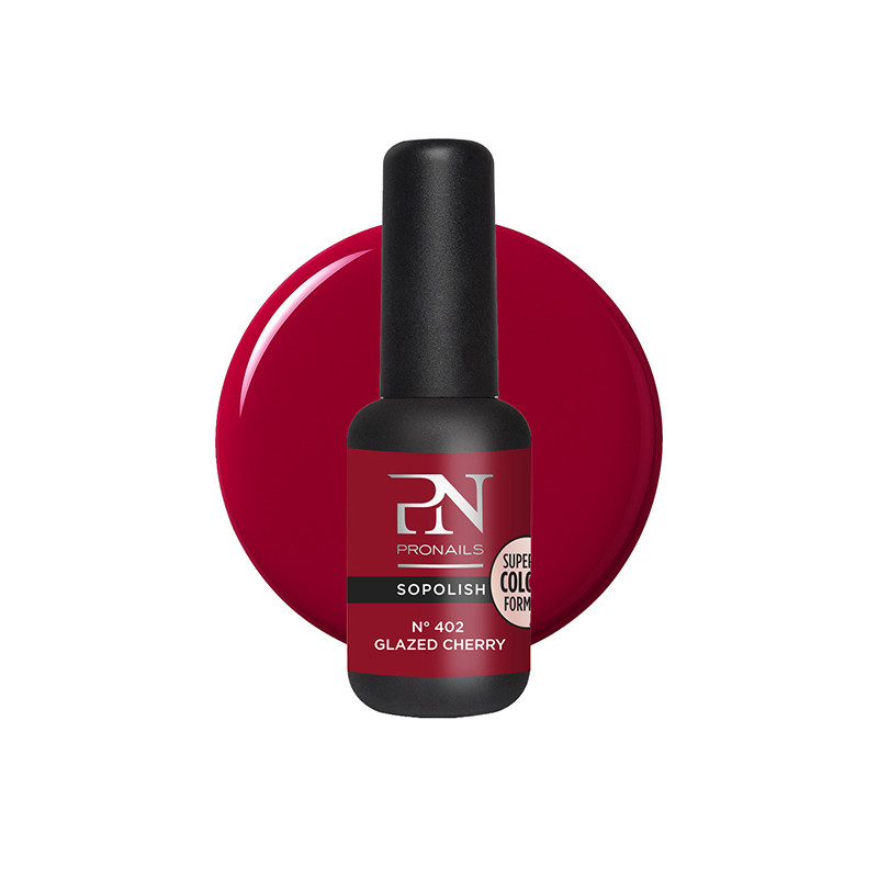 Sopolish N°402 Glazed Cherry Pronails 8ml Sopolish N°402 Glazed Cherry Pronails 8ml