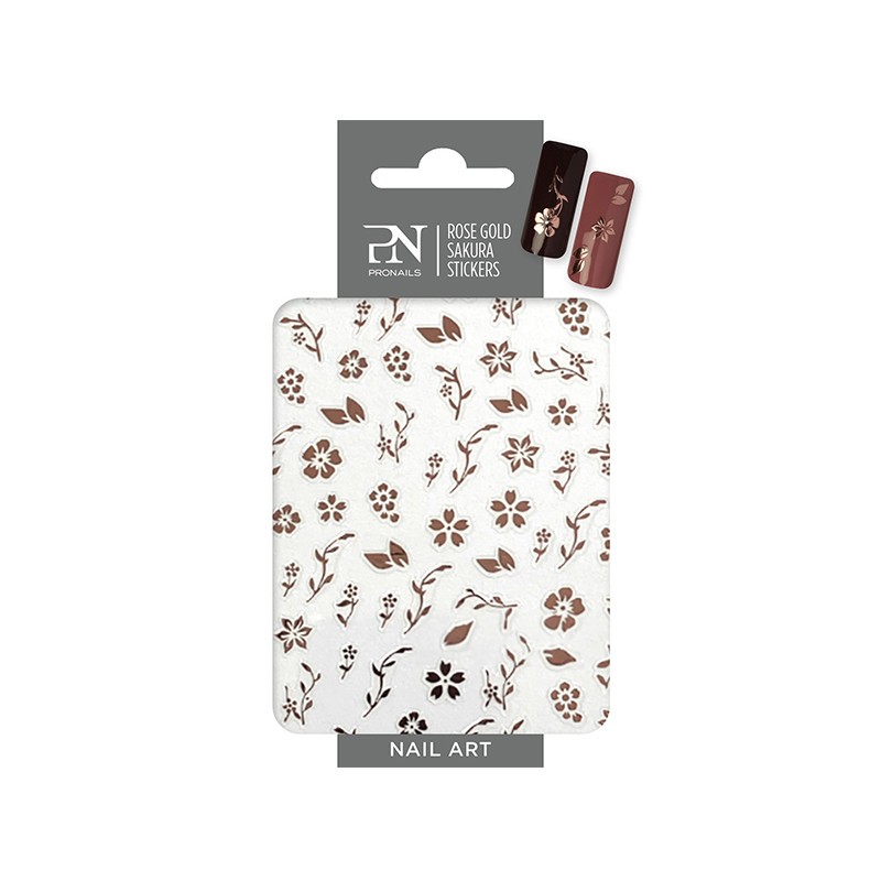 PN DECO STICKERS GOLD SAKURA 25