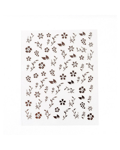 PN DECO STICKERS GOLD SAKURA 25