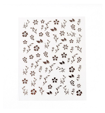 PN DECO STICKERS GOLD SAKURA 25