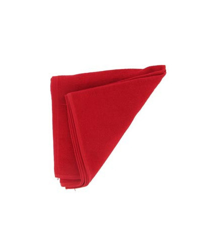 Serviettes JS 50cm x 75cm 320g/m² Rouge12pcs