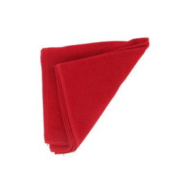 Serviettes JS 50cm x 75cm 320g/m² Rouge12pcs