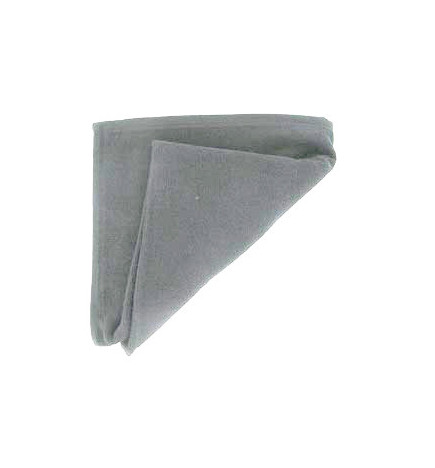Serviettes JS 50cm x 75cm 320g/m² Gris Souris 12pcs