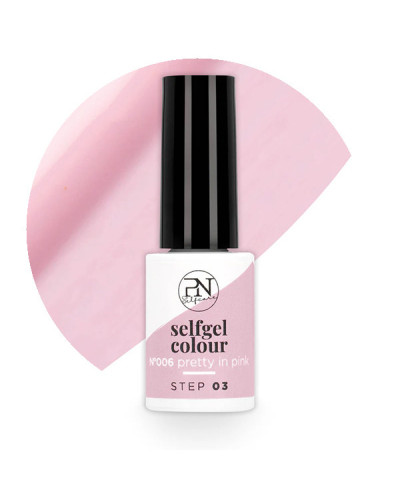 Vernis Semi-Permanent Selfgel 6 Pretty In Pink PN Selfcare 6ml