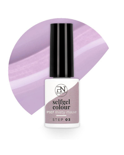 Vernis Semi-Permanent Selfgel 7 Misty Mauve  PN Selfcare 6ml