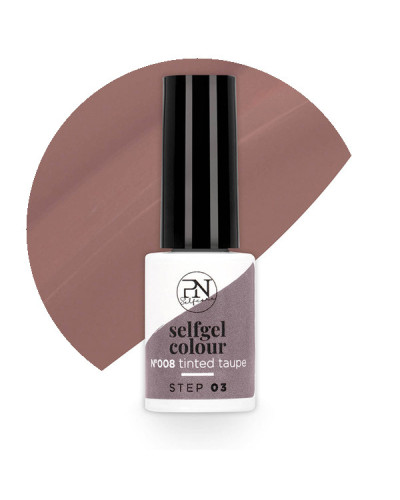 Vernis Semi-Permanent Selfgel 8 Tinted Taupe  PN Selfcare 6ml