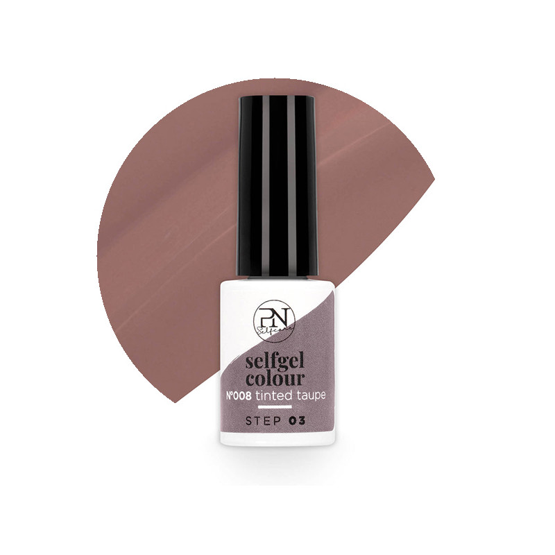 Vernis Semi-Permanent Selfgel 8 Tinted Taupe  PN Selfcare 6ml