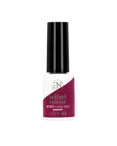 Vernis Semi-Permanent Selfgel 17 Ruby Red PN Selfcare 6ml
