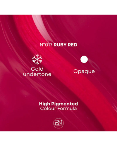 Vernis Semi-Permanent Selfgel 17 Ruby Red PN Selfcare 6ml