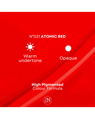 Vernis Semi-Permanent Selfgel 21 Atomic Red PN Selfcare 6ml