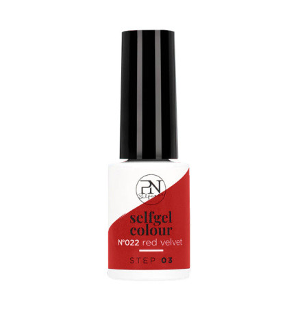 Vernis Semi-Permanent Selfgel 22 Red Velvet PN Selfcare 6ml